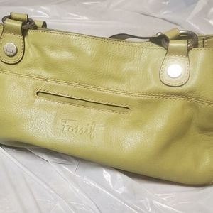 Fossil Olive Purse